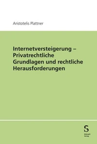 Internetversteigerung – Privatrechtliche Grundlagen und rechtliche Herausforderungen