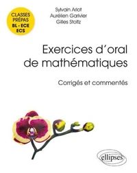 Exercices d'oral de mathématiques corrigés et commentés