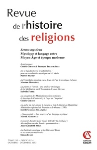  Armand Colin - Revue de l'histoire des religions - tome 230 (4/2013).
