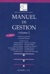 Armand Dayan - Manuel de gestion - Volume 2.