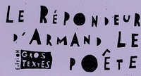  Armand Le Poête - Le répondeur d'Armand.
