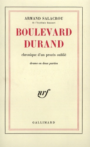 Armand Salacrou - Boulevard Durand.