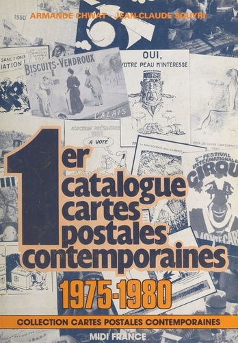 Premier catalogue cartes postales contemporaines (1975-1980)