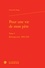 Pour une vie de mon père. Tome 1, Rétrospective, 1899-1919