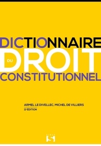 Galabria.be Dictionnaire du droit constitutionnel Image