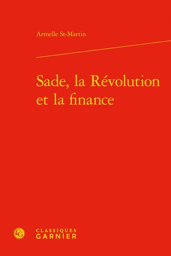 Sade, la Révolution et la finance