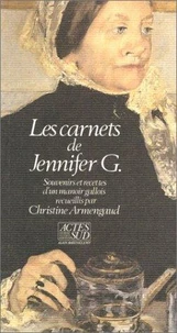 Les carnets de Jennifer G