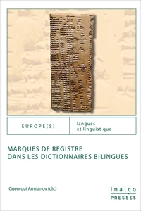 Marques de registre dans les dictionnaires bilingues