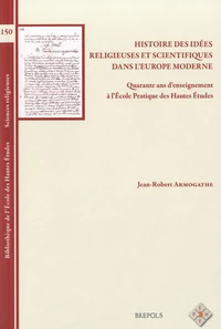Histoire des idées religieuses et scientifiques dans l'Europe moderne