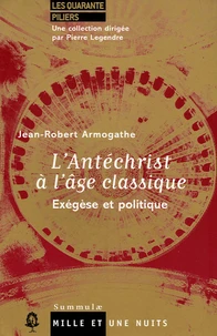 L'Antéchrist à l'âge classique