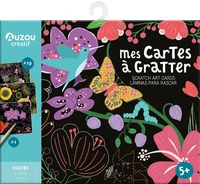 Cartes à gratter - Fleurs