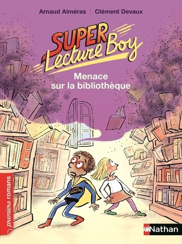 Super lecture boy  Menace sur la bibliothèque