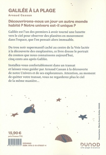 Galilée à la plage. L'astronomie dans un transat