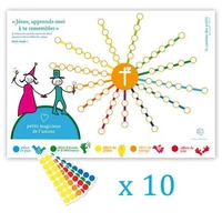 Affiche Carême 3 ans et+ - Lot de 10