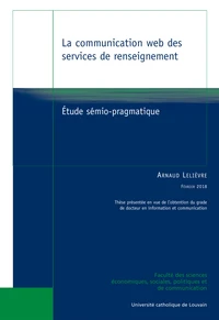 La communication web des services de renseignement