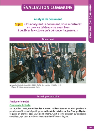 Objectif BAC Histoire-géographie 1re Tronc commun. Avec un dépliant aide-mémoire