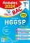 Spécialité HGGSP. Sujets & corrigés  Edition 2024