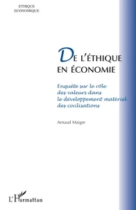 De l'ethique en economie