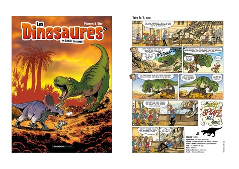 Les dinosaures en bande dessinée Tome 5