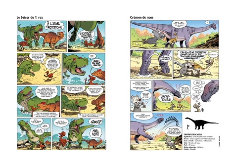 Les dinosaures en bande dessinée Tome 5