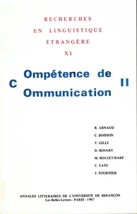 Recherches en linguistique étrangère