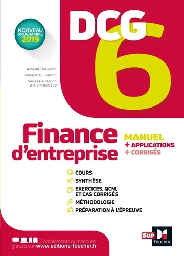 DCG 6 Finance d'entreprise  Edition 2019