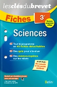 Arnaud Van-Praët et Mélanie Joubel - Sciences 3e - Fiches SVT, physique-chimie, technologie.