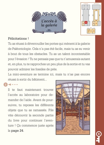 Mission paléontologie, enquête à la galerie. Une aventure du Muséum national d'Histoire naturelle