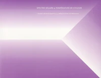 Spectre solaire & température de couleur