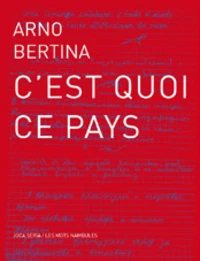 C'est quoi ce pays