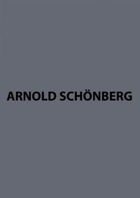 Arnold Schönberg - Orchestra work III - orchestra. Partition..