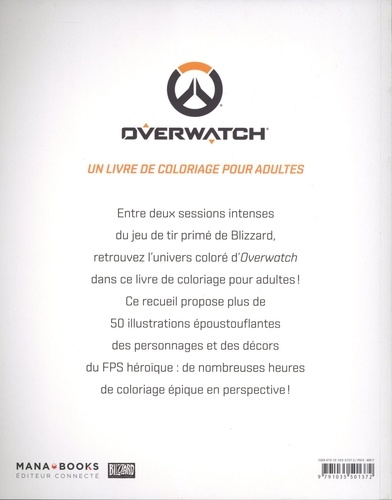 Overwatch. Un livre de coloriage pour adulte