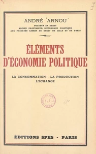 Éléments d'économie politique