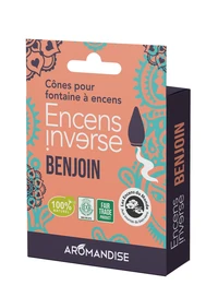 Cônes pour fontaine à encens - encens'inverse - benjoin