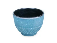 Tasse en fonte bleue argenté (0,15 l)