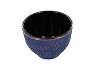 Tasse en fonte bleue et dorée (0,15 l)