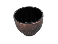 Tasse en fonte noir et bronze (0,15 l)
