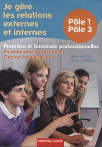 Je gère les relations externes et internes, 1e et Tle professionnelles