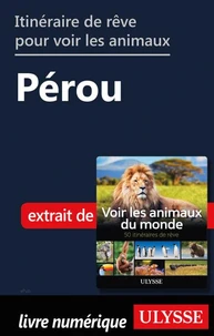 Itinéraire de rêve pour voir les animaux - Pérou