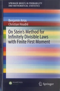 On Stein's Method for Infinitely Divisible Laws with Finite First Moment