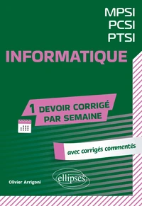 Informatique MPSI-PCSI-PTSI