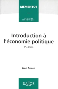 Introduction à l'économie politique
