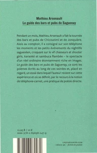 Le guide des bars et pubs de Saguenay