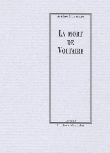 La mort de Voltaire