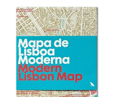 Perogin Elisa - Modern Lisbon Map.