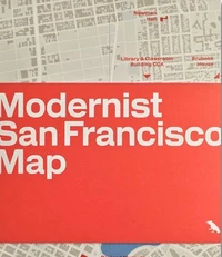 Modernist san francisco map