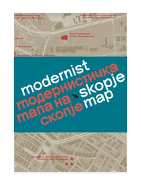 Modernist skopje map