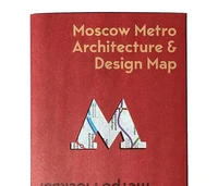 Moscow metro architecture & desing map