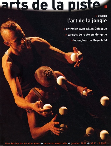 Jean-Luc Baillet - Arts de la piste N° 15, janvier 2000 : L'art de la jongle.