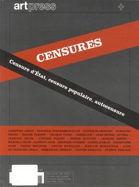 Catherine Millet et Jacques Henric - Art Press Hors série Juin 2003 : Censures - Censure d'Etat, censure populaire, autocensure.